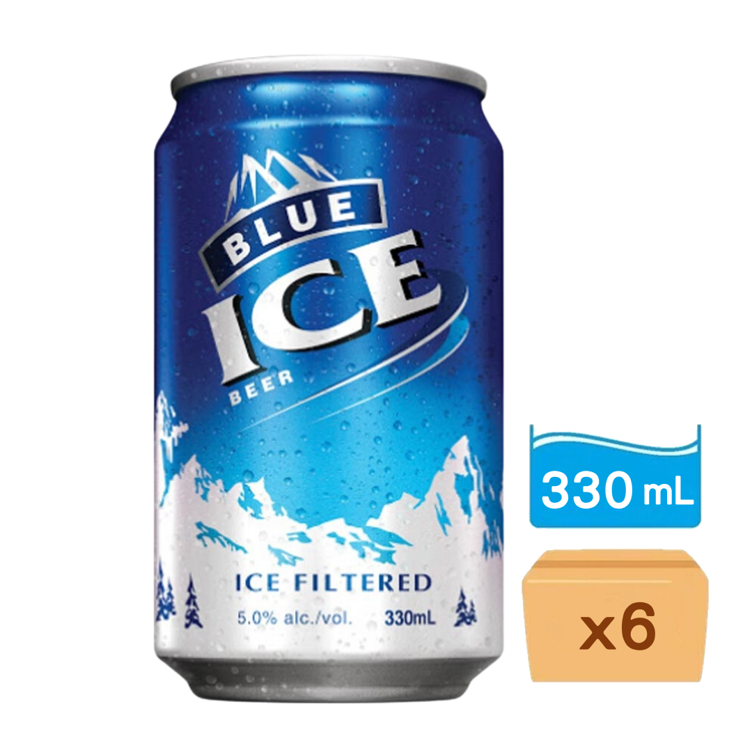 藍冰啤酒330ml x 6罐