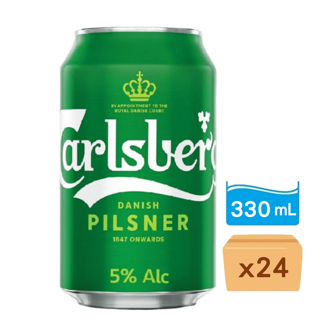 嘉士伯啤酒330ml x 24罐