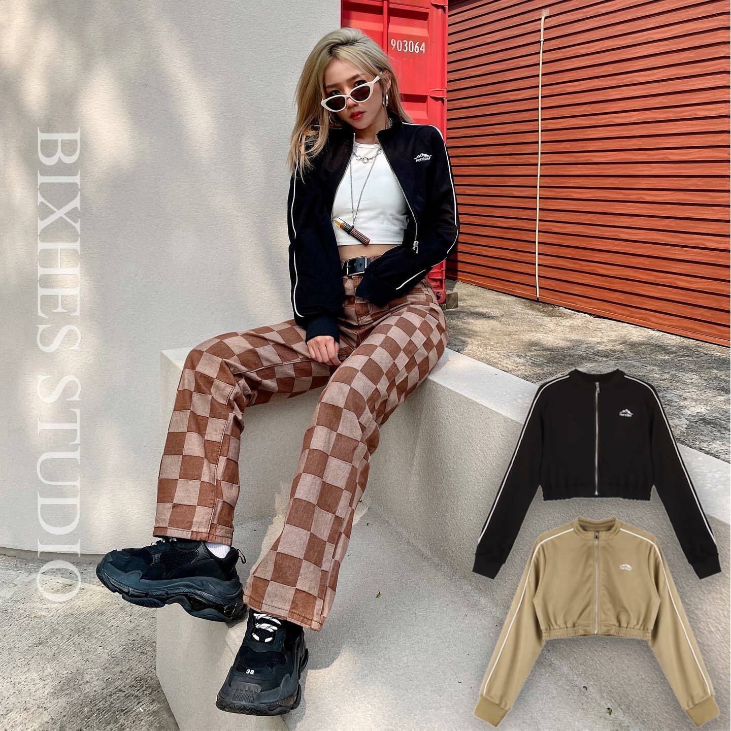 山脈短版外套(F00017)