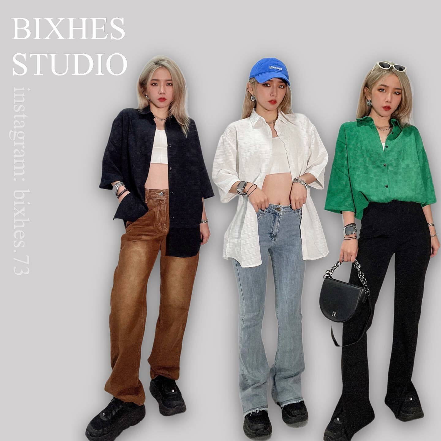 質感壓紋格襯衫(G00012)