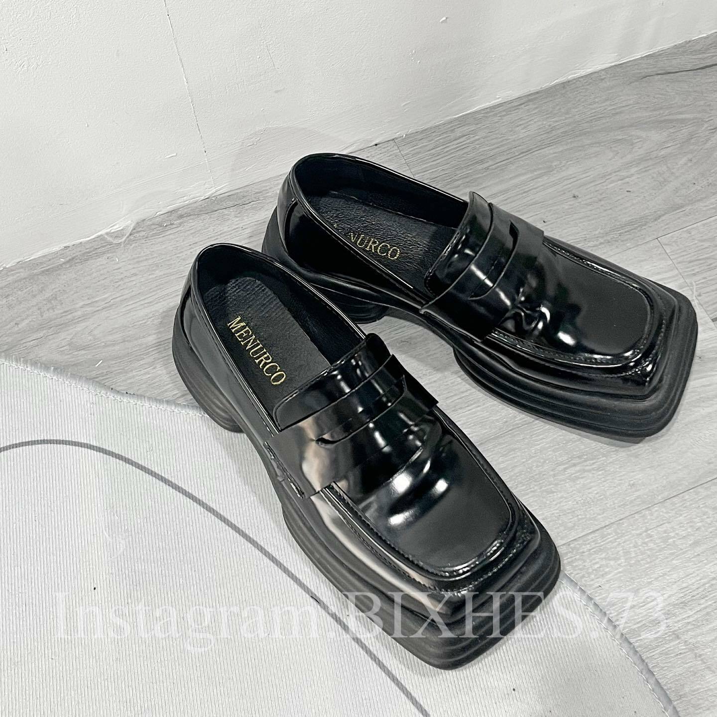 方頭厚底樂福鞋(N00004)