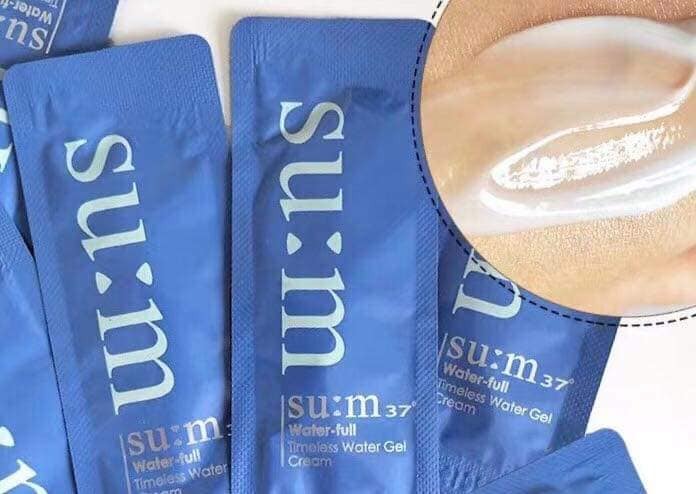 T8 SU:M 37呼吸驚喜水份清爽面霜小樣30小包