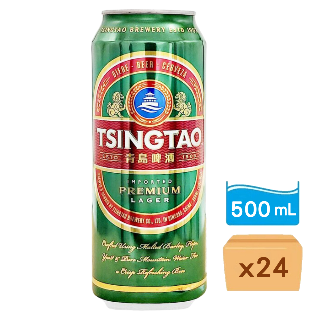 青島啤酒500ml x 24罐