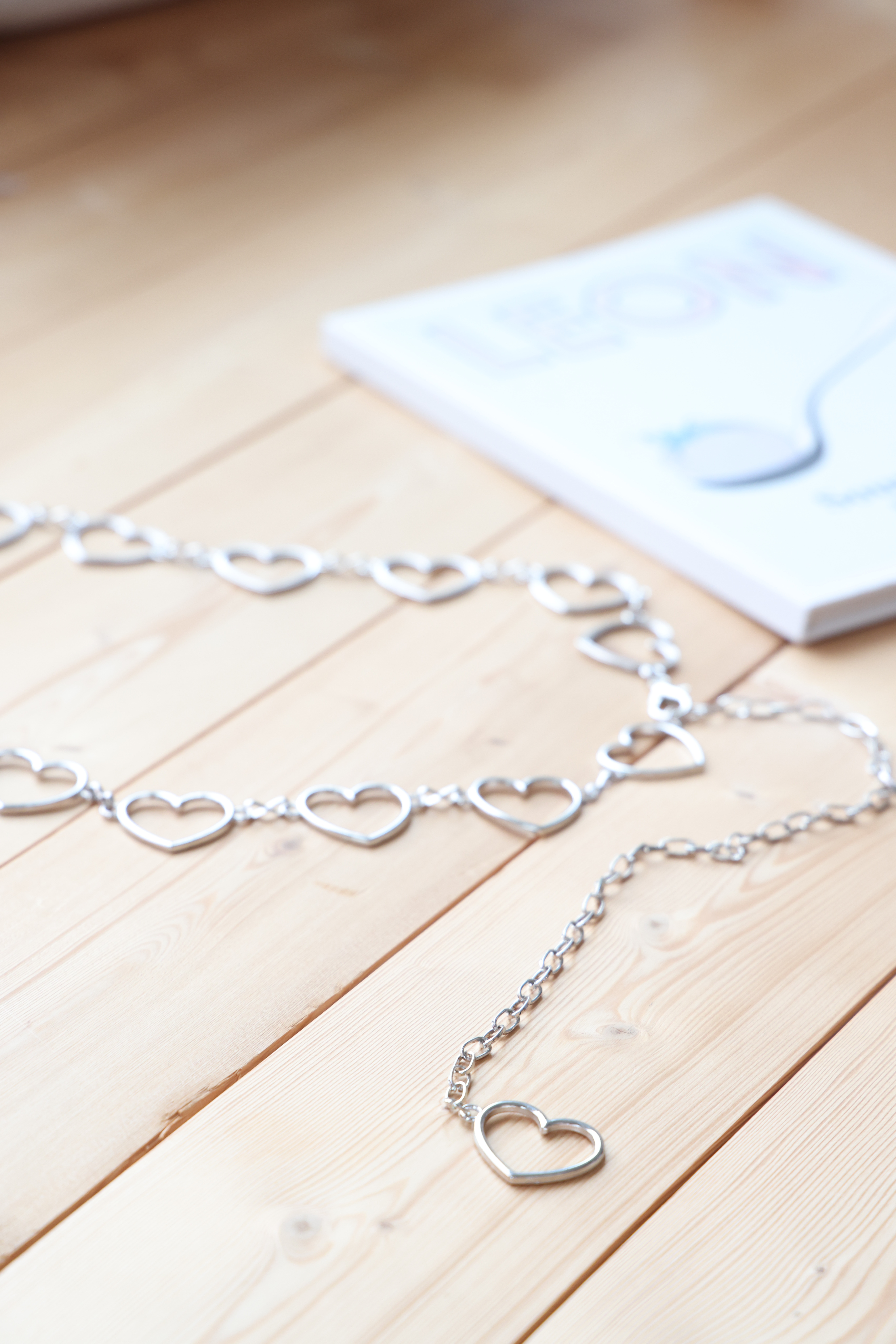 A0057｜簡約百搭心心腰鏈