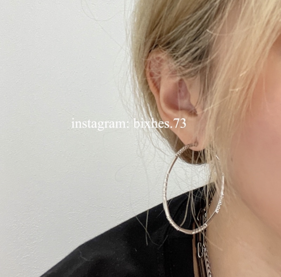 歐美拼接細圈耳環(K00028)