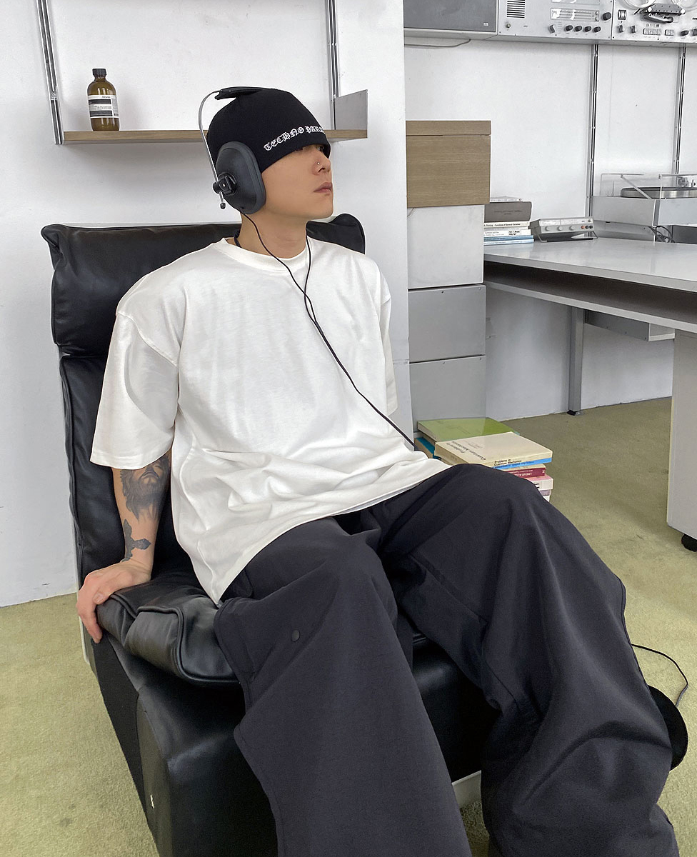 250G 重磅oversize上衣 / 黑 / 不提供退換貨