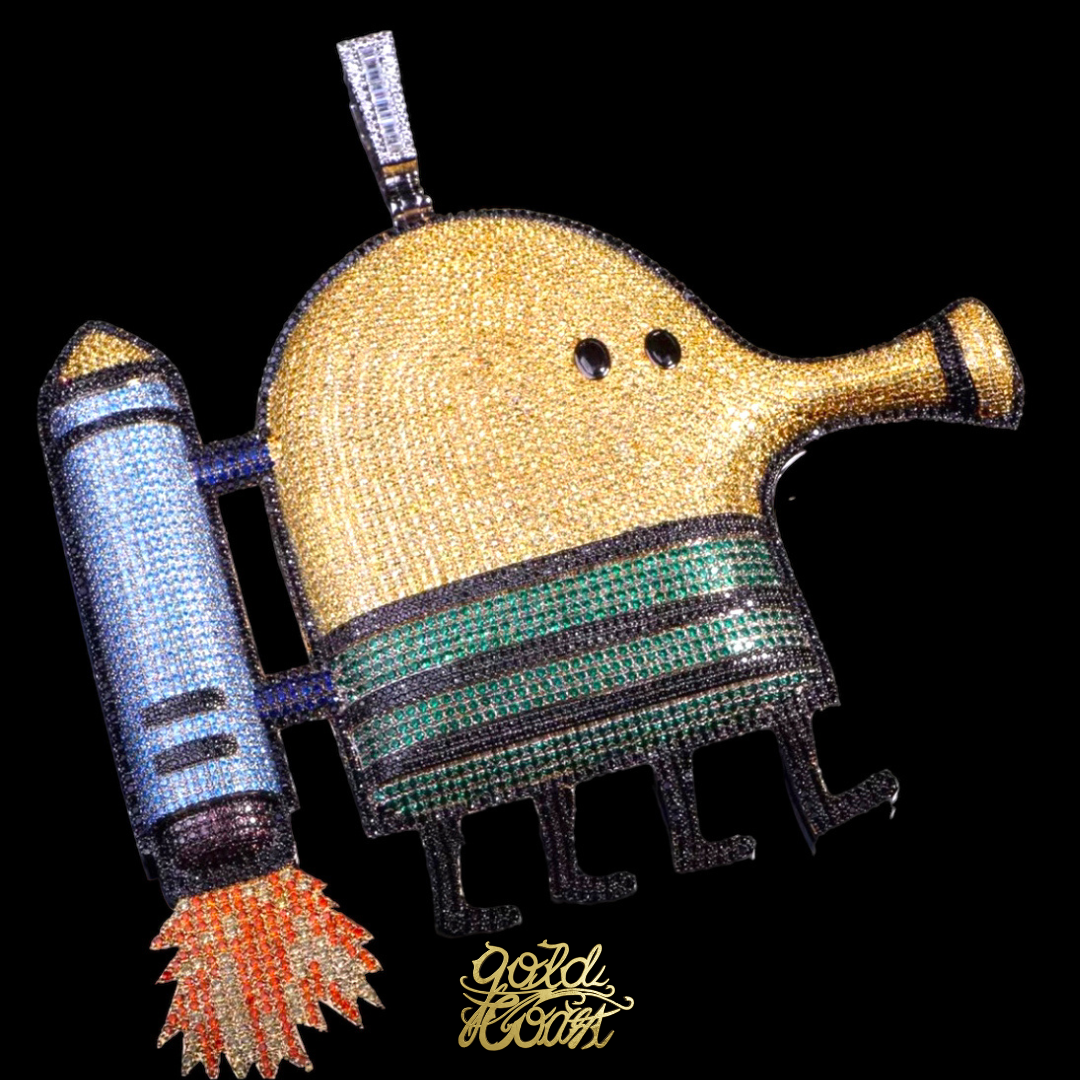 珠寶訂製翻玩電動遊戲角色墜飾