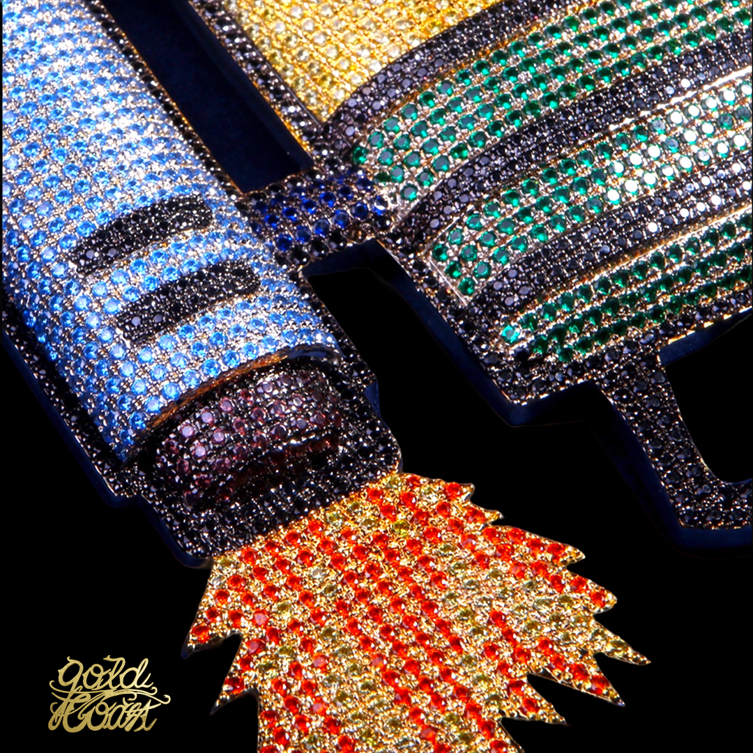 珠寶訂製翻玩電動遊戲角色墜飾