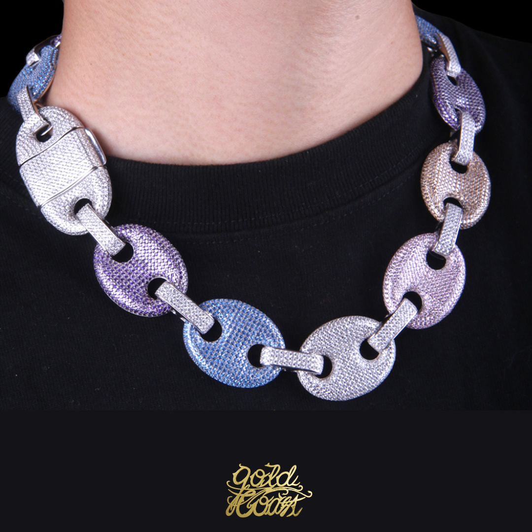 珠寶訂製25MM多色豬鼻鍊