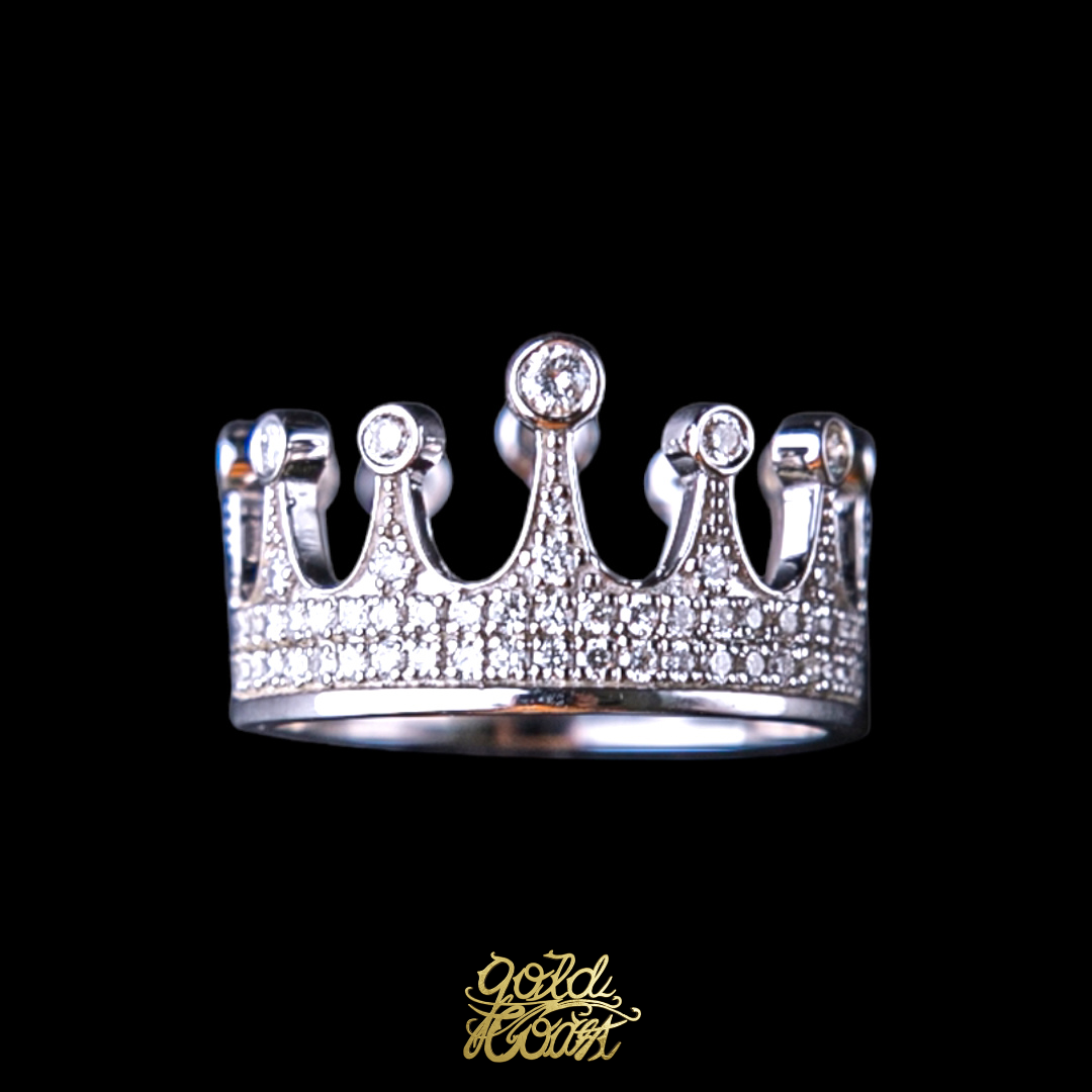 珠寶訂製鑽石皇冠戒指