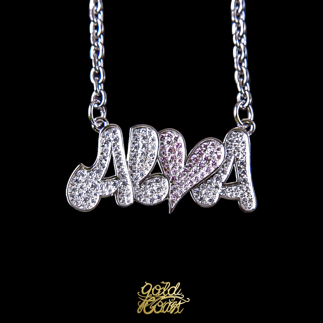 珠寶訂製英文名字墜飾