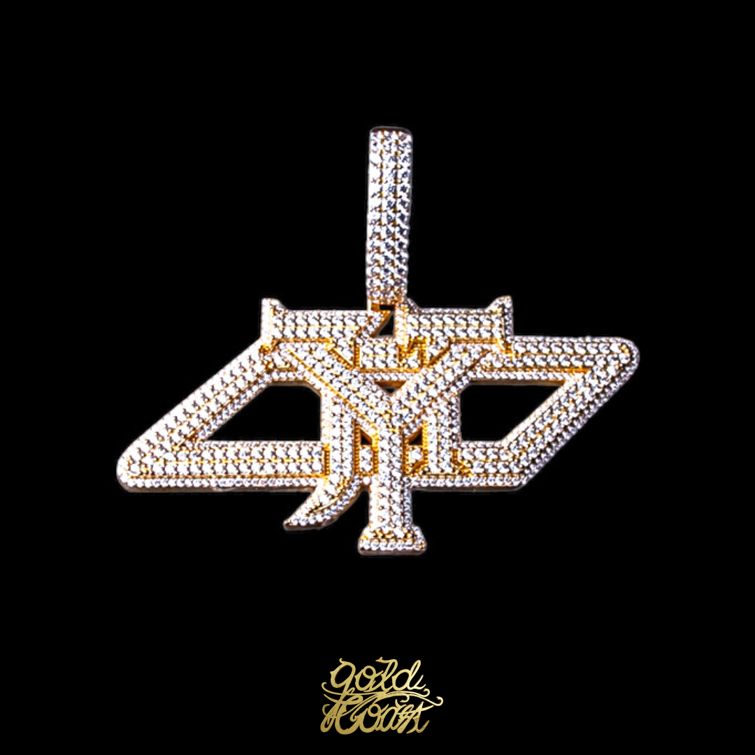 珠寶訂製雙層標誌墜飾