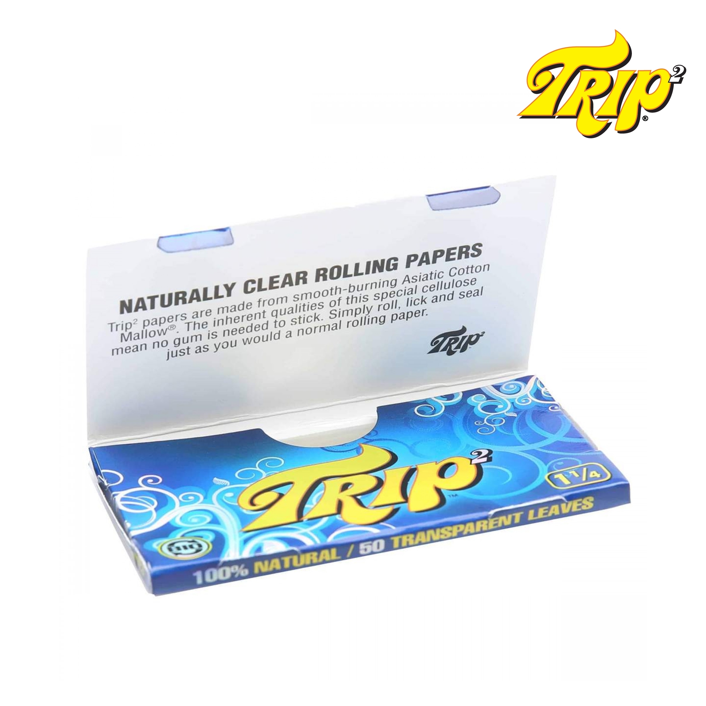 【TRIP²】巴西原裝進口、77mm/78mm、手捲煙專用捲紙 #超薄 #慢燃 #透明