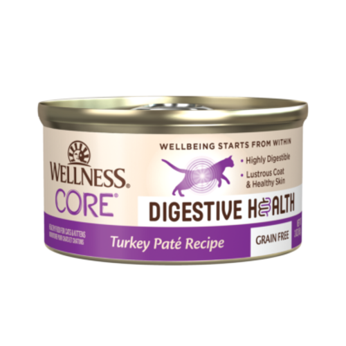 Wellness Core - 腸胃消化機能新鮮火雞肉泥主食罐 Digestive Health Turkey Pate 85g