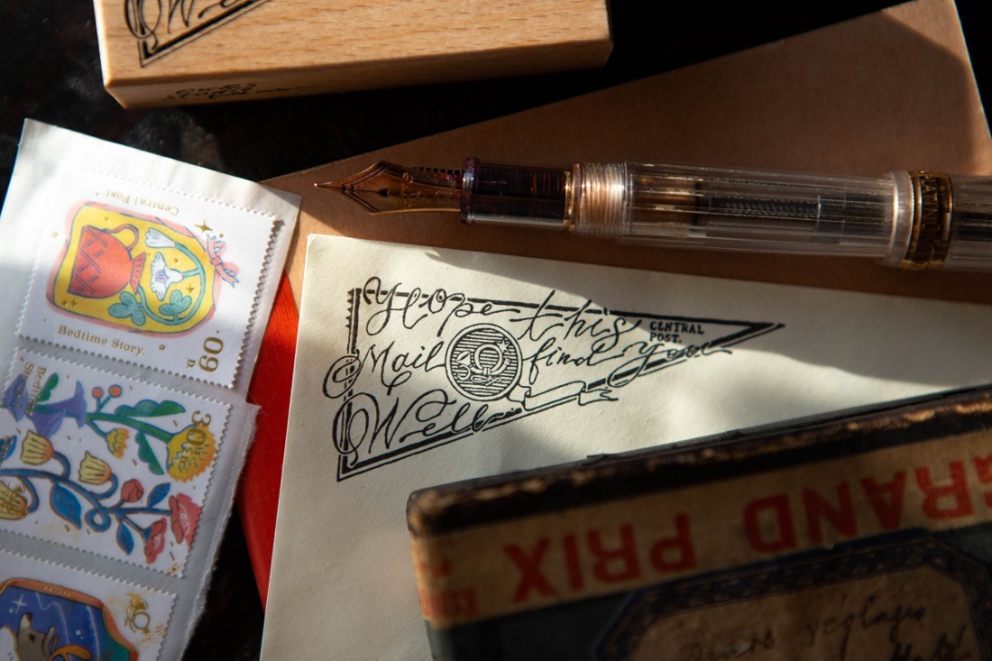 展信愉快 實木印章｜OURS森林好朋友