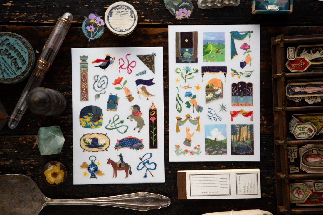 旅者足跡2 轉印貼紙｜OURS森林好朋友