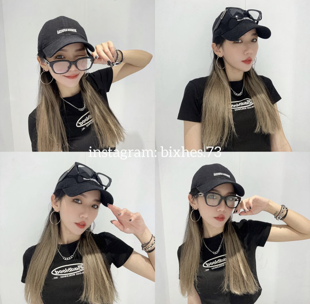 質感銀邊方框眼鏡(J00002)