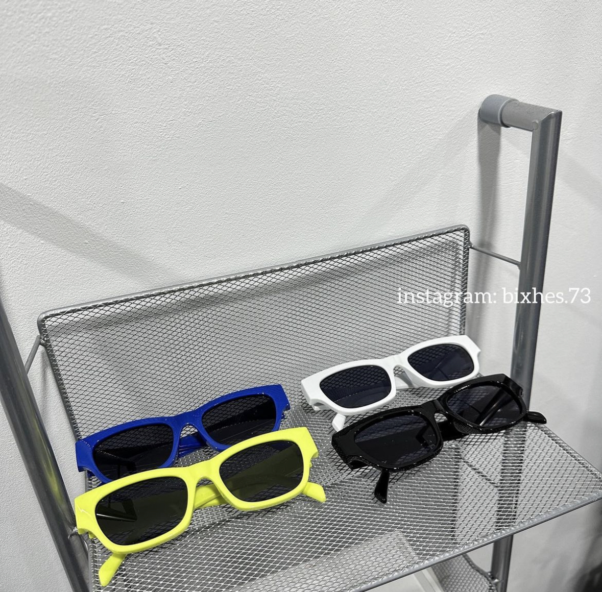 夏日亮色方框墨鏡(J00004)