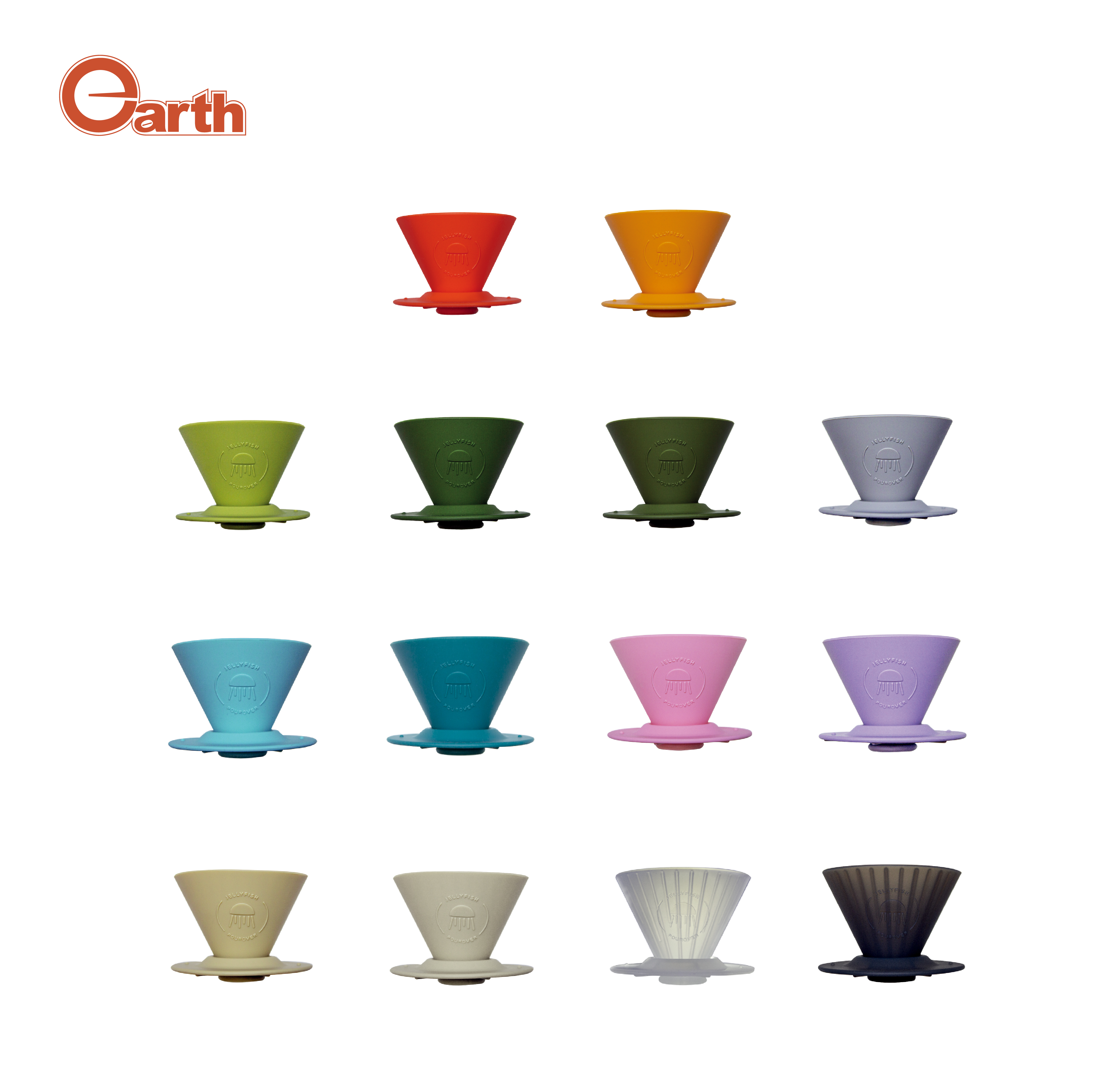 Jellyfish 水母濾杯 十四色