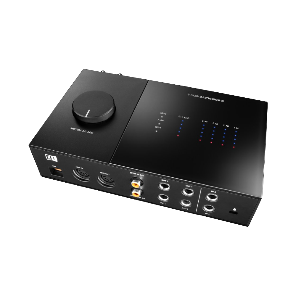 Native Instruments Native Instruments / Komplete Audio 6 MKII 6in / 6out USB2.0錄音介面 第 4 張圖片｜三峽錄音 / 音響