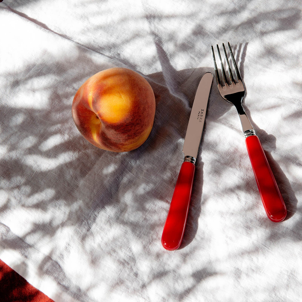 SABRE | Pop unis 時尚純色系列 | 主餐叉子 | 酒紅