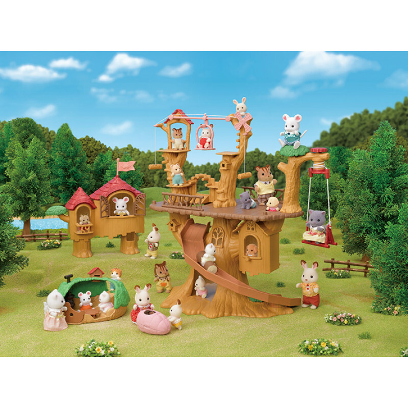Sylvanian Families 森林家族 森林寶寶空中索道