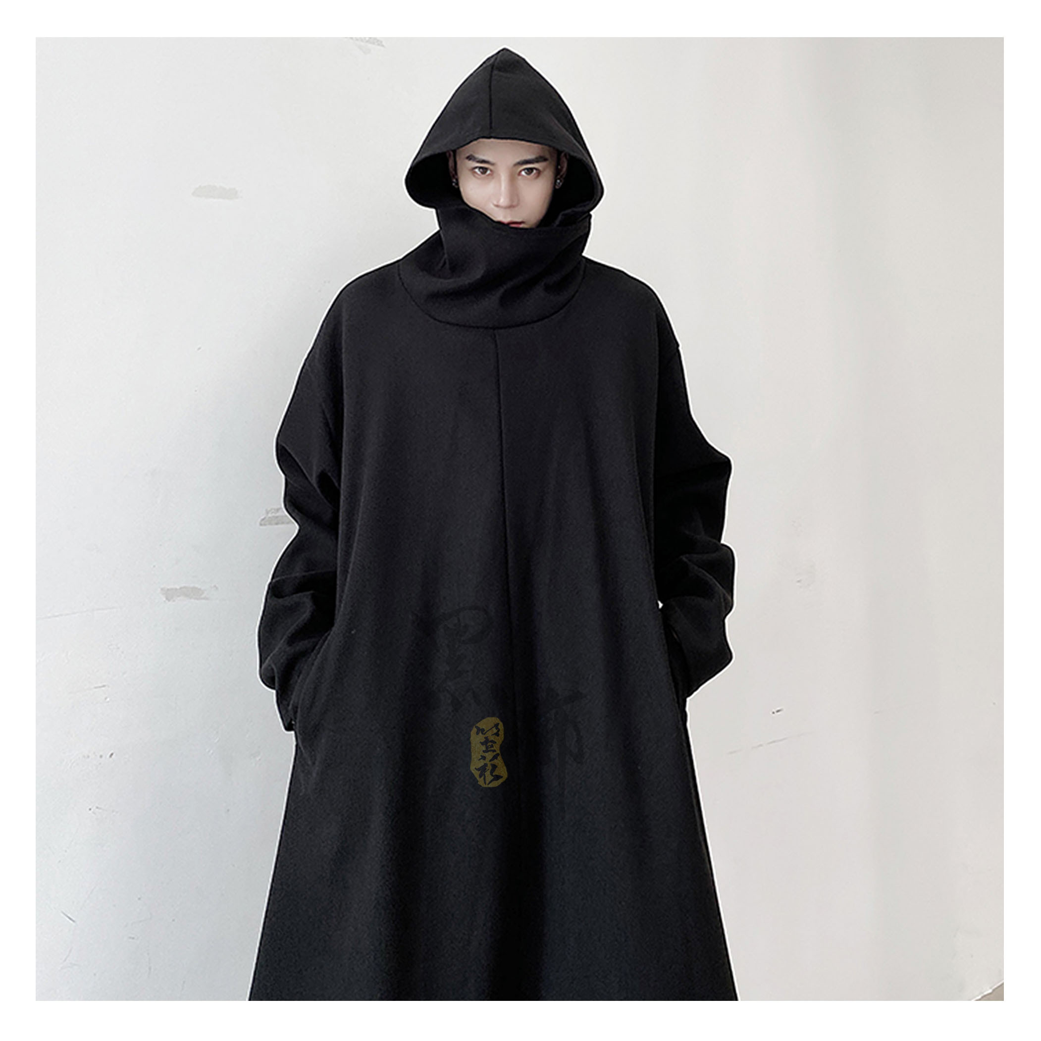 維客特-連帽剪裁戲劇斗篷