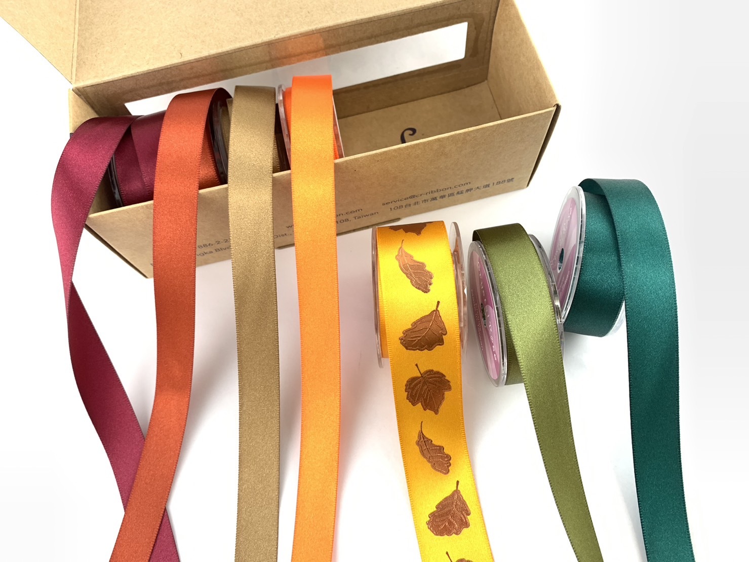 深秋黎明緞面禮盒7入