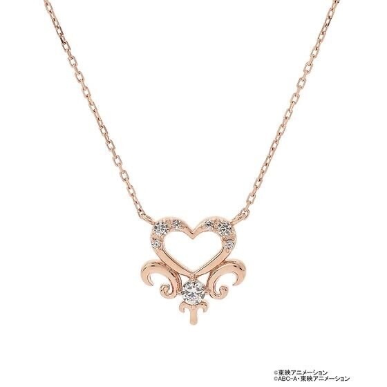 Pbandai 預訂2023/8月 ふたりはプリキュアMax Heart Samantha Tiara コラボ エンブレムネックレス 頸鏈