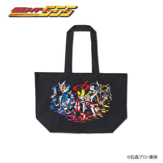 Pbandai 預訂2024/3月 仮面ライダー555（ファイズ） 　ビッグトートバッグ【集合柄】Totebag