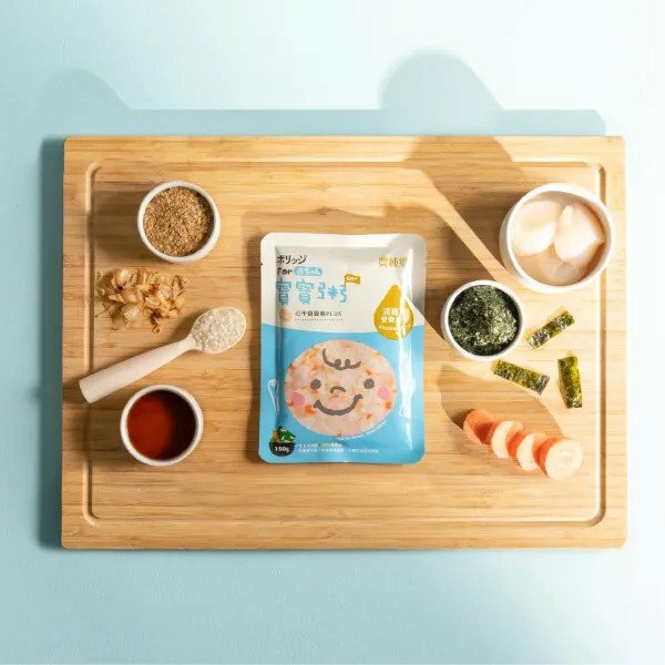 Nong Chun Xiang-Baby Congee PLUS (Dried Scallop) 150gx7pcs 6M+ 限時優惠🔥唔搶就冇啦！⏰