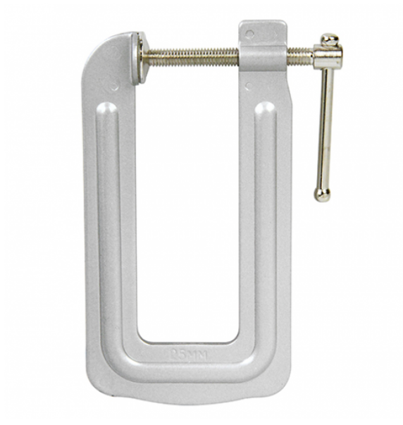 "SK-11"日本銀色深爪型G字夾