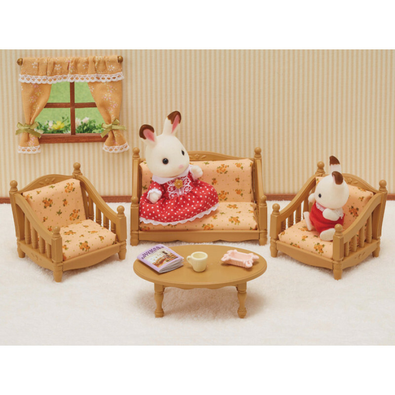 Sylvanian Families 森林家族 森林家族梳化套裝(新版)