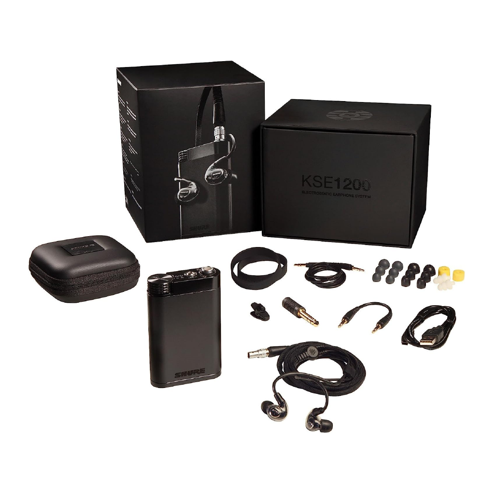 Shure Shure / KSE1200 入耳式靜電監聽耳機+專屬擴大器 第 3 張圖片｜三峽錄音 / 音響