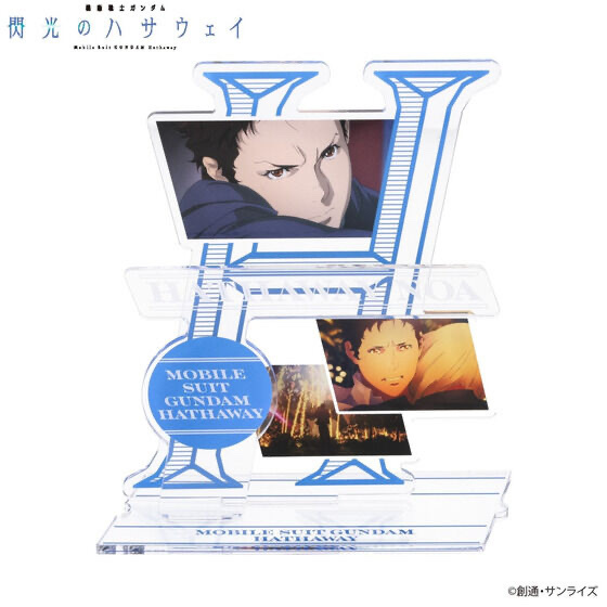Pbandai 預訂2023/9月 機動戦士ガンダム 閃光のハサウェイ アクリルスタンド スクリーンショット 立牌