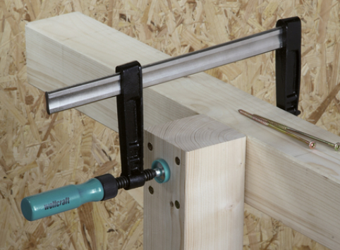 德國"WOLFCRAFT" 重裝F夾(80mm深)