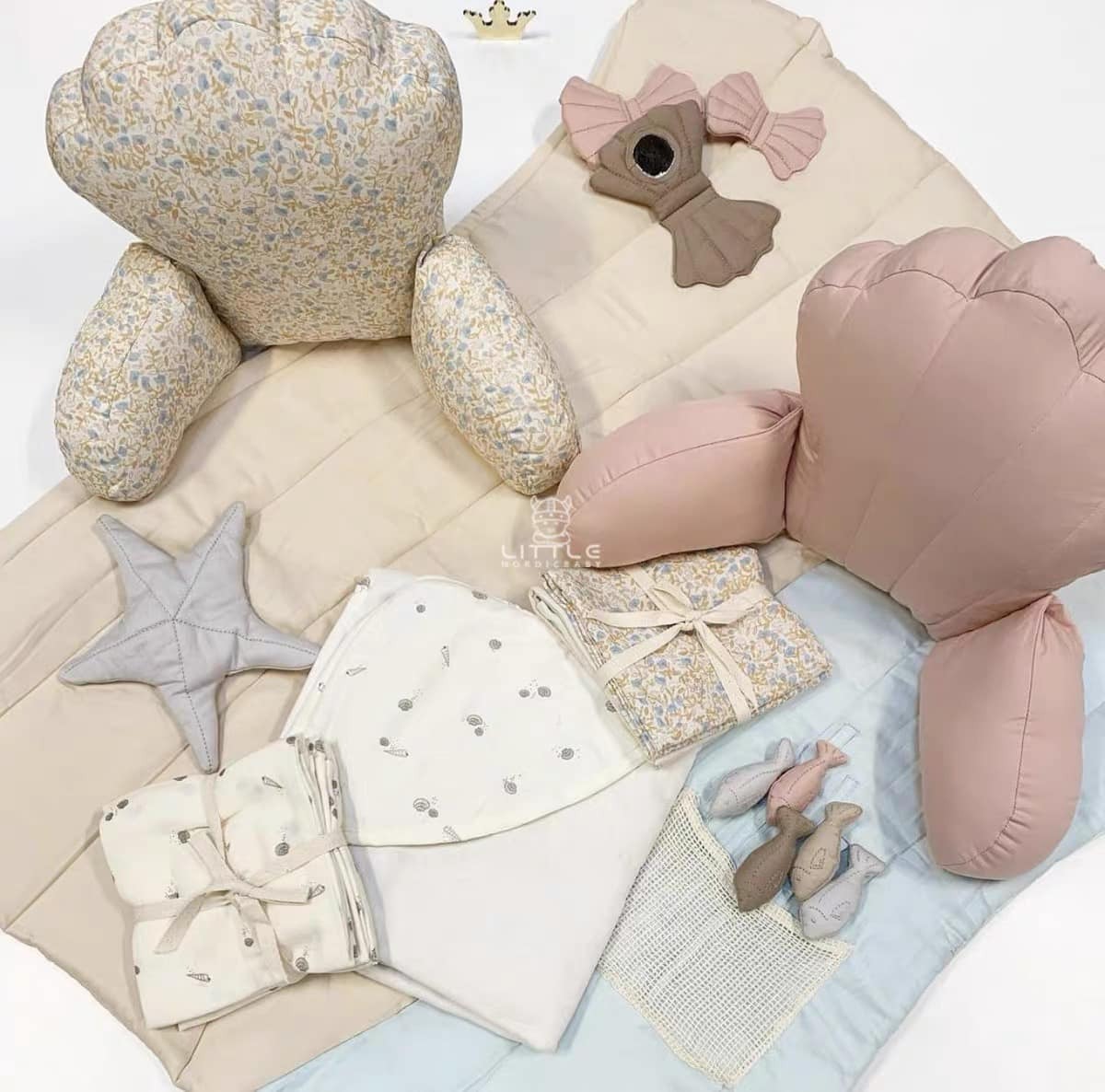 Little Danmark Shell Backrests