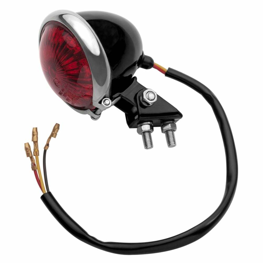 Motone LED 尾燈 貝茲 - 黑銀