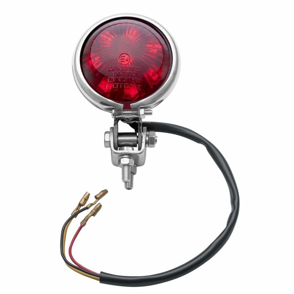 Motone LED 尾燈 貝茲 拋光銀