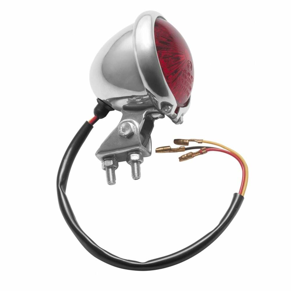 Motone LED 尾燈 貝茲 拋光銀