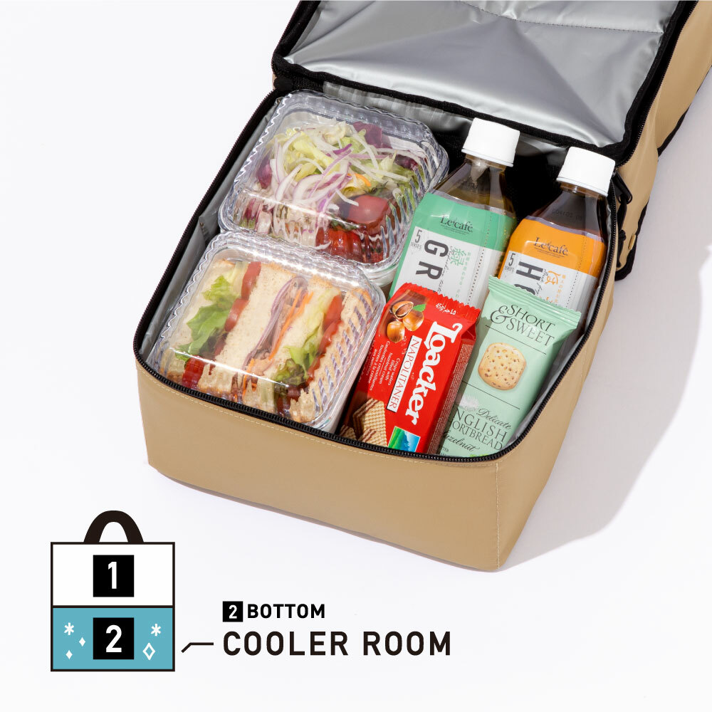 多功能分層保冷袋 HYEY SOKOCOOL【M】-日本IROHA選物