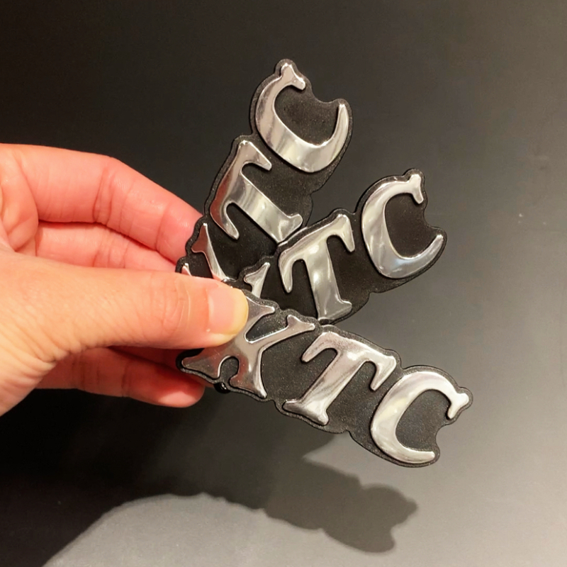 KTC Logo裝飾徽章 (附背膠)