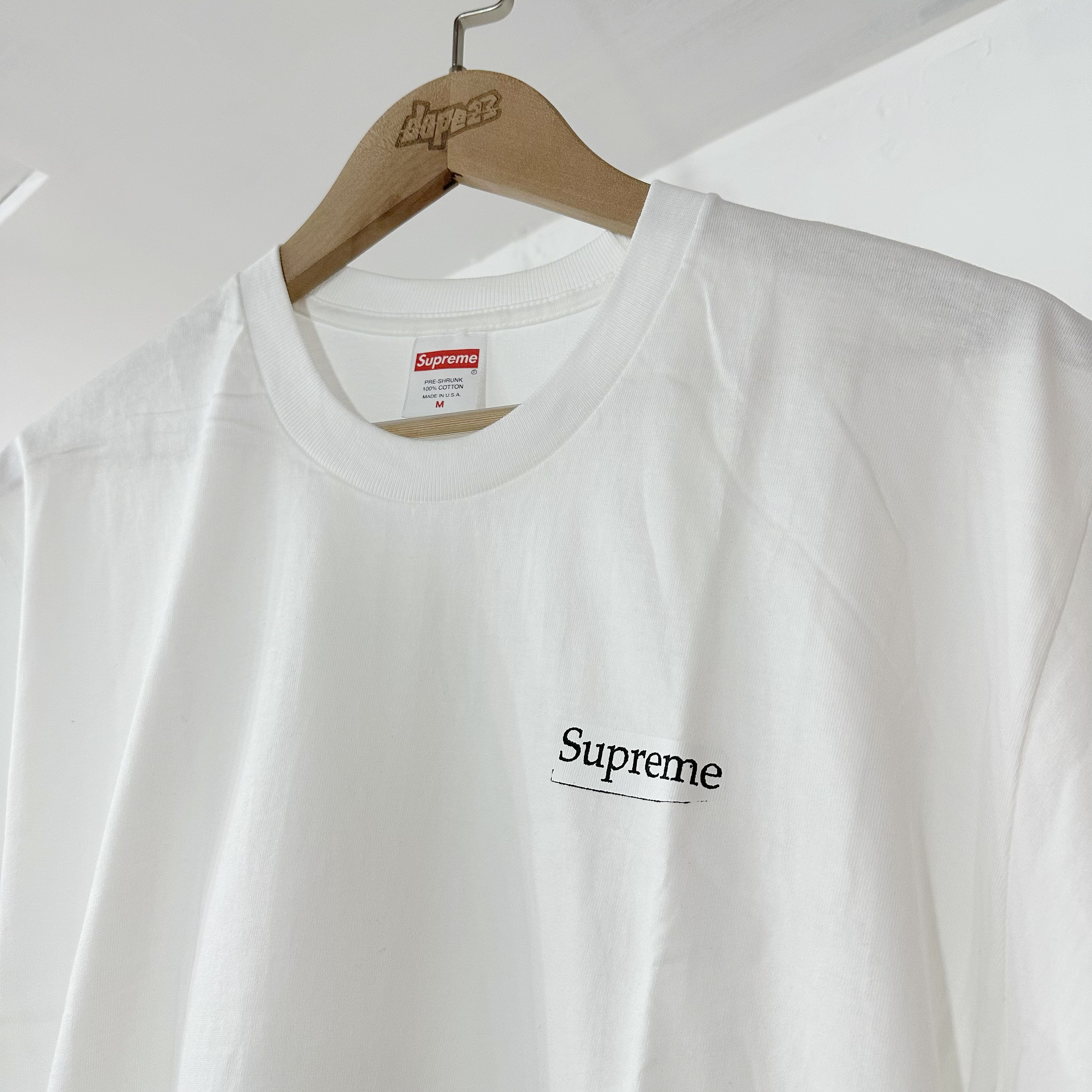 Supreme SS23 Blow Fish Tee White