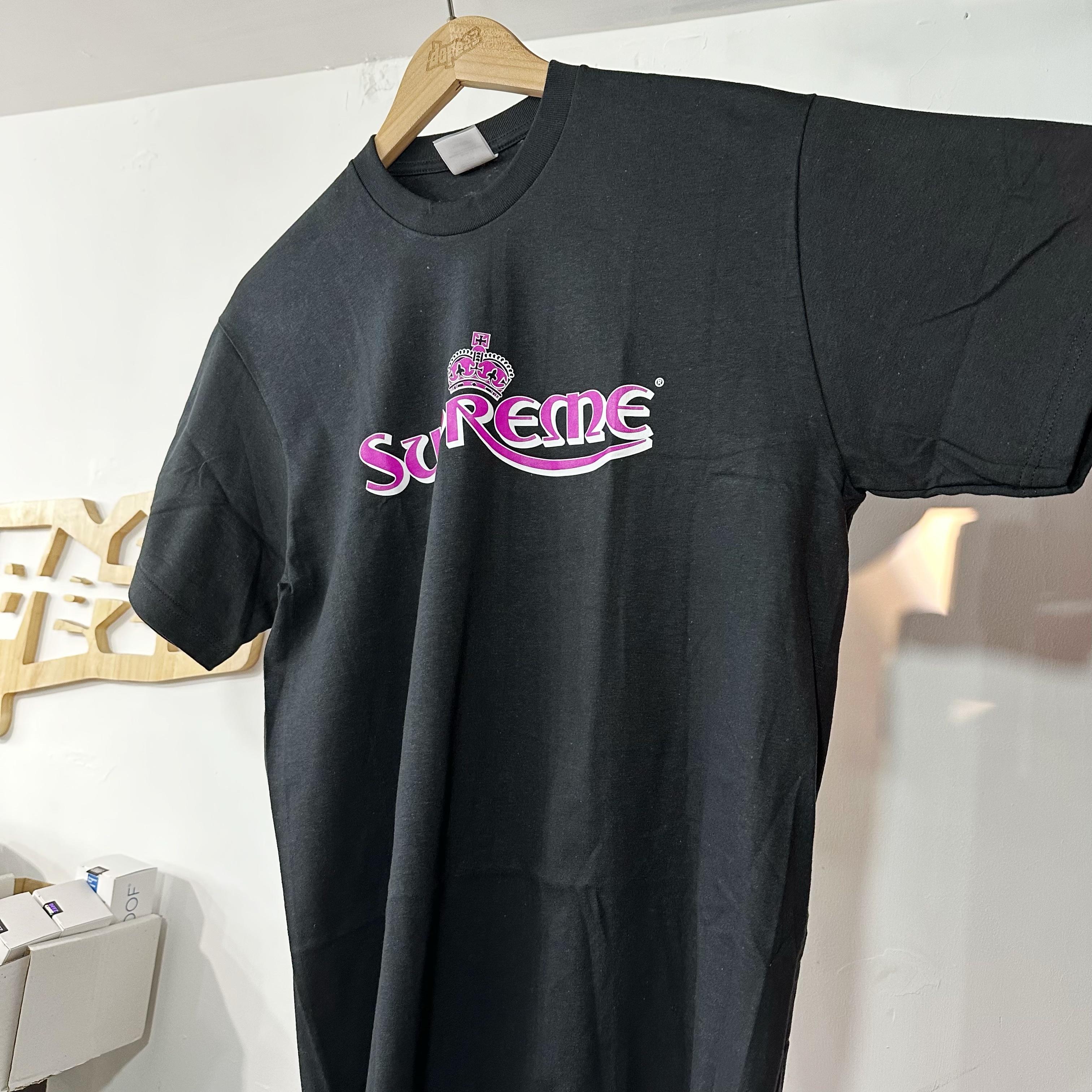 Supreme SS23 Crown Tee Black