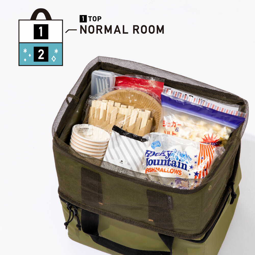 多功能分層保冷袋 HYEY SOKOCOOL【L】-日本IROHA選物