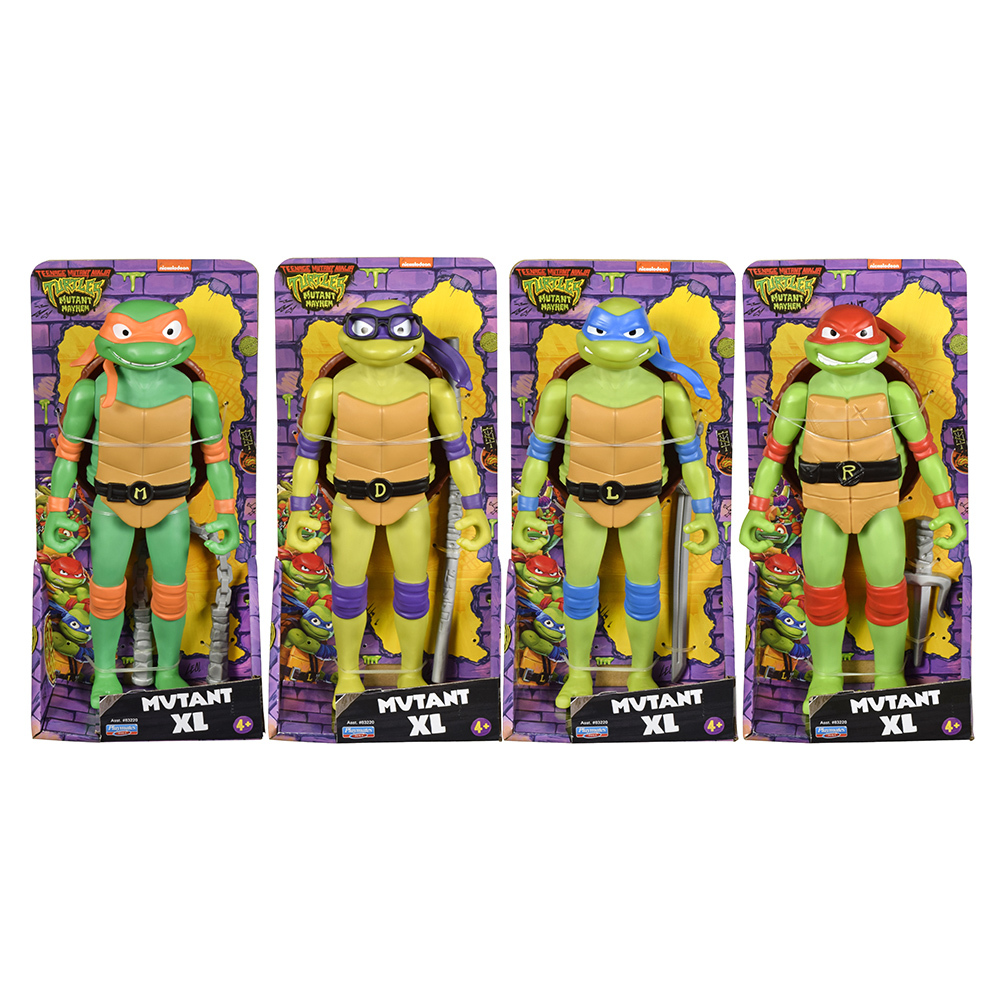 忍者龜 : 變種大亂鬥 - 經典XL公仔