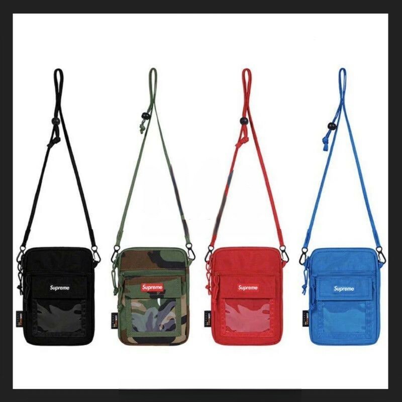 Supreme Utility Pouch 透明 單肩工具包 小挎包19ss