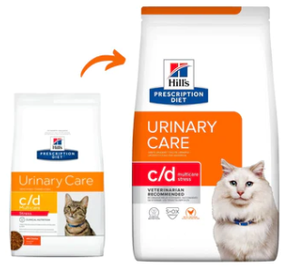 希爾思™處方食品 貓用 c/d™ Multicare  舒緩緊迫 泌尿道護理 8.5lbs