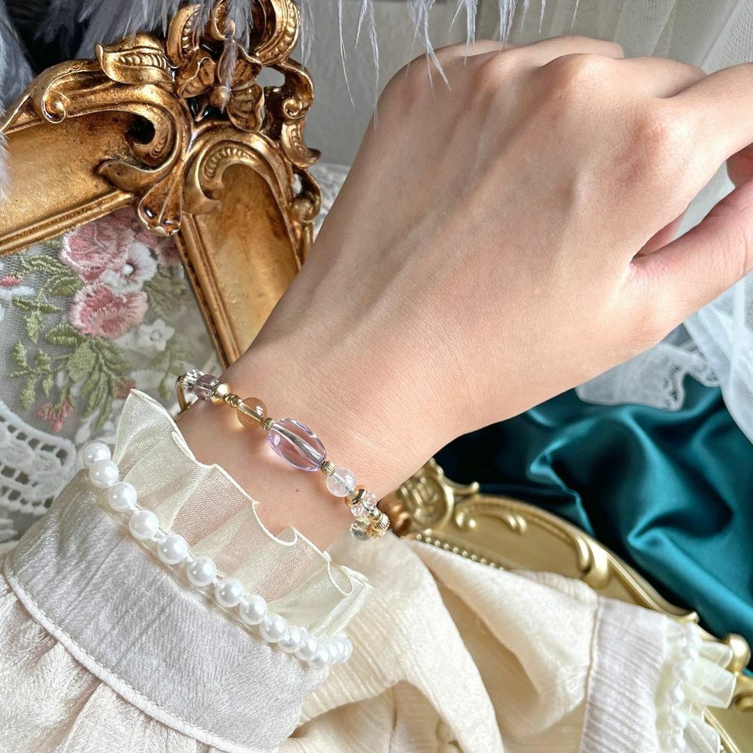 ☽◌*娜塔莎花園-花的序曲系列／紫水晶．黃水晶．月光