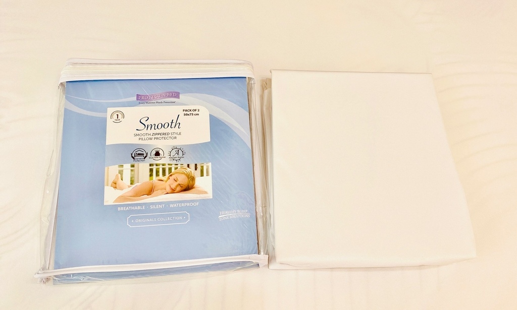 寢之堡smoothe防水防蹣枕頭保潔墊商品照